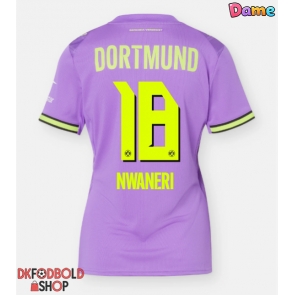 Borussia Dortmund Ethan Nwaneri #18 Tredje trøje Dame 2026-27 Kort ærmer